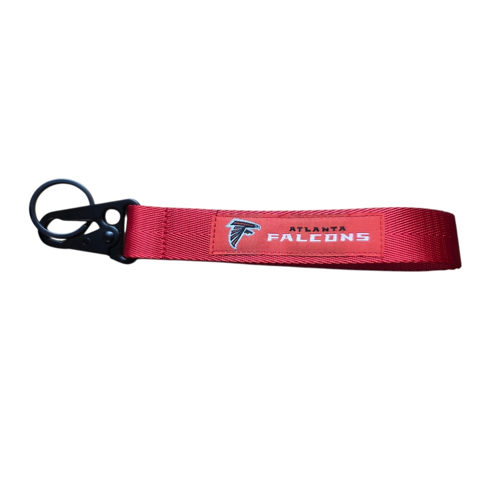 Atlanta Falcons Red Keychain Lanyard